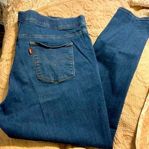 levi jeggings plus size